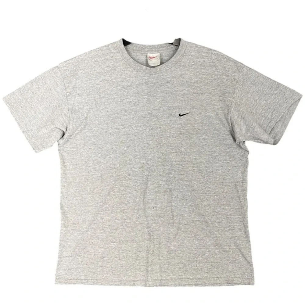 NIKE SHIRT MENS EXTRA LARGE GRAY VTG USA made 1990s TEE